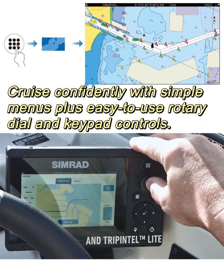 SIMRAD Cruise 7 Chart plotter/fish finder Cruise 7, Everything Else on ...