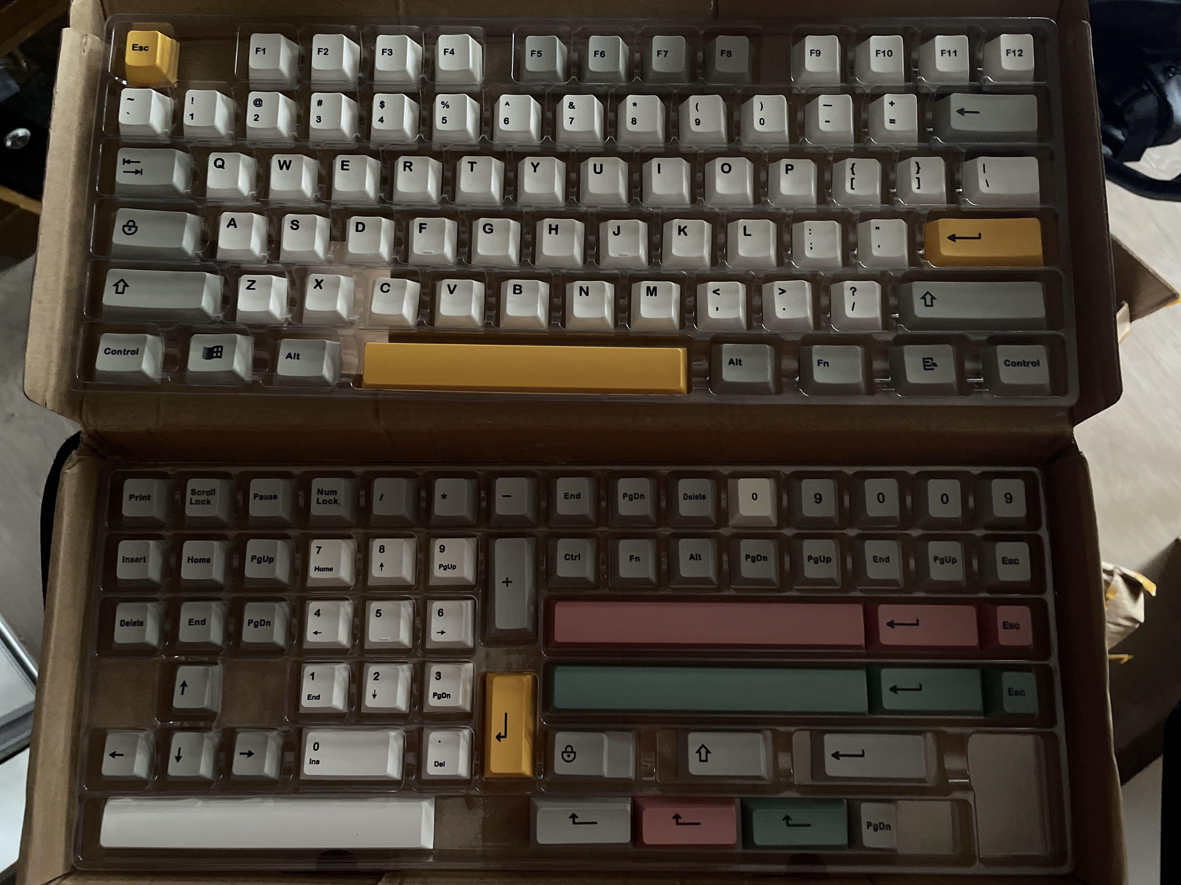 Sky108 Custom Mechanical Keyboard, Computers & Tech, Parts ...