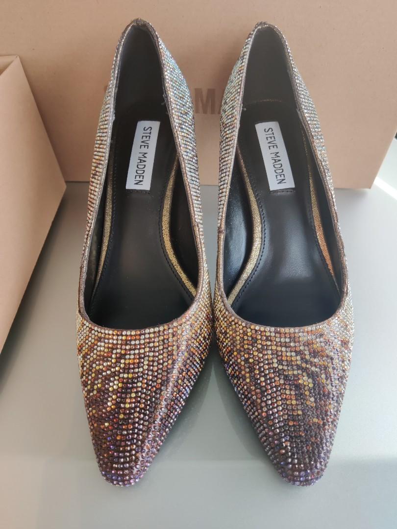 Steve Madden Lorean Purple Multi Stiletto Pump Heels US 7