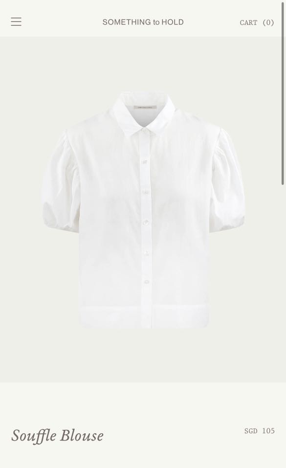 STH Souffle Blouse White XS, Women's Fashion, Tops, Blouses on Carousell