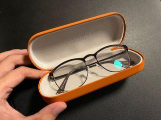 Sunnies Specs Ollie glasses frame in Gunmetal (silver/gray/black) color