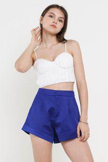 Supergurl Machine Gun Bustier in White