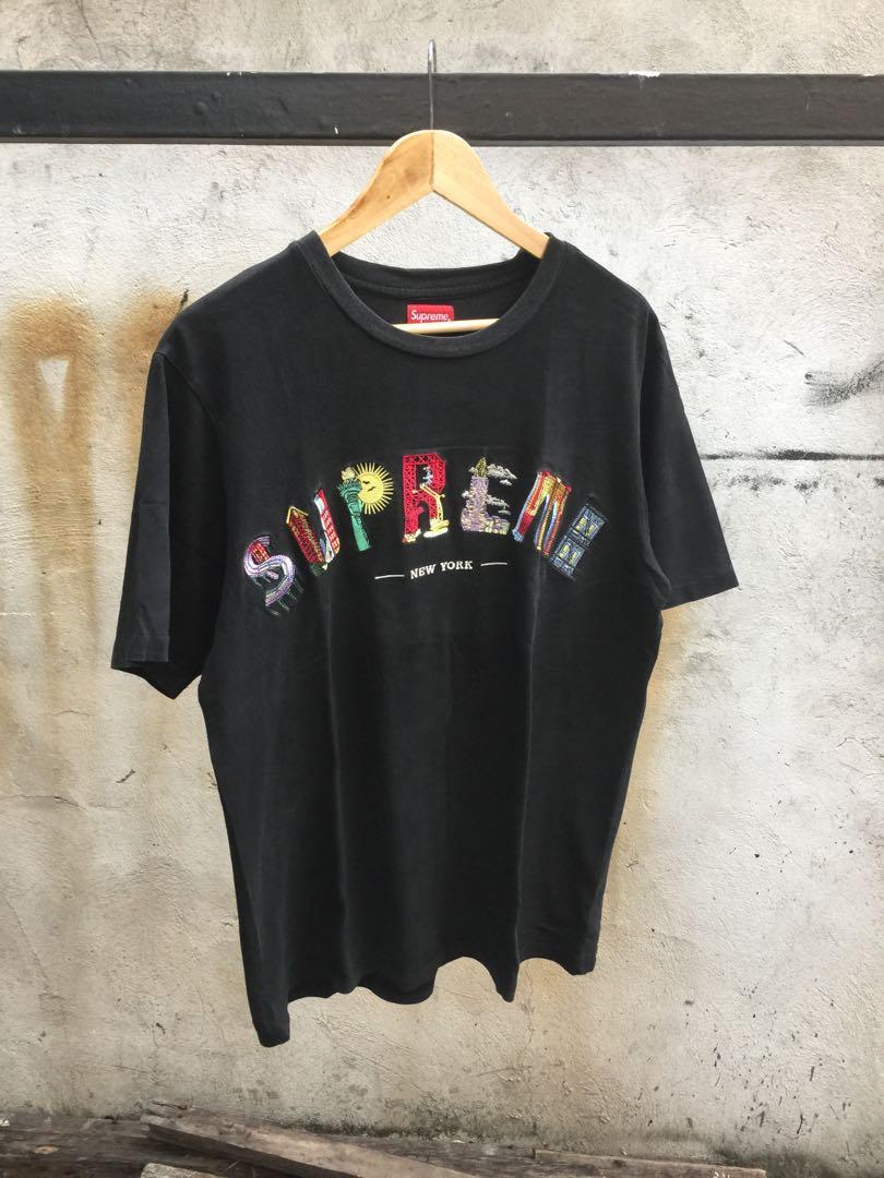 Supreme embroidered shirt deals