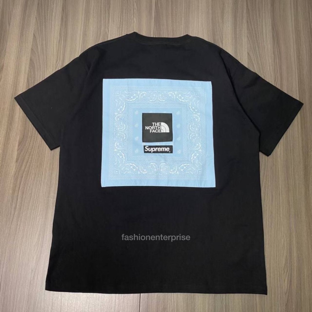 Supreme x The North Face TNF Bandana Tee SS22 Men s Fashion
