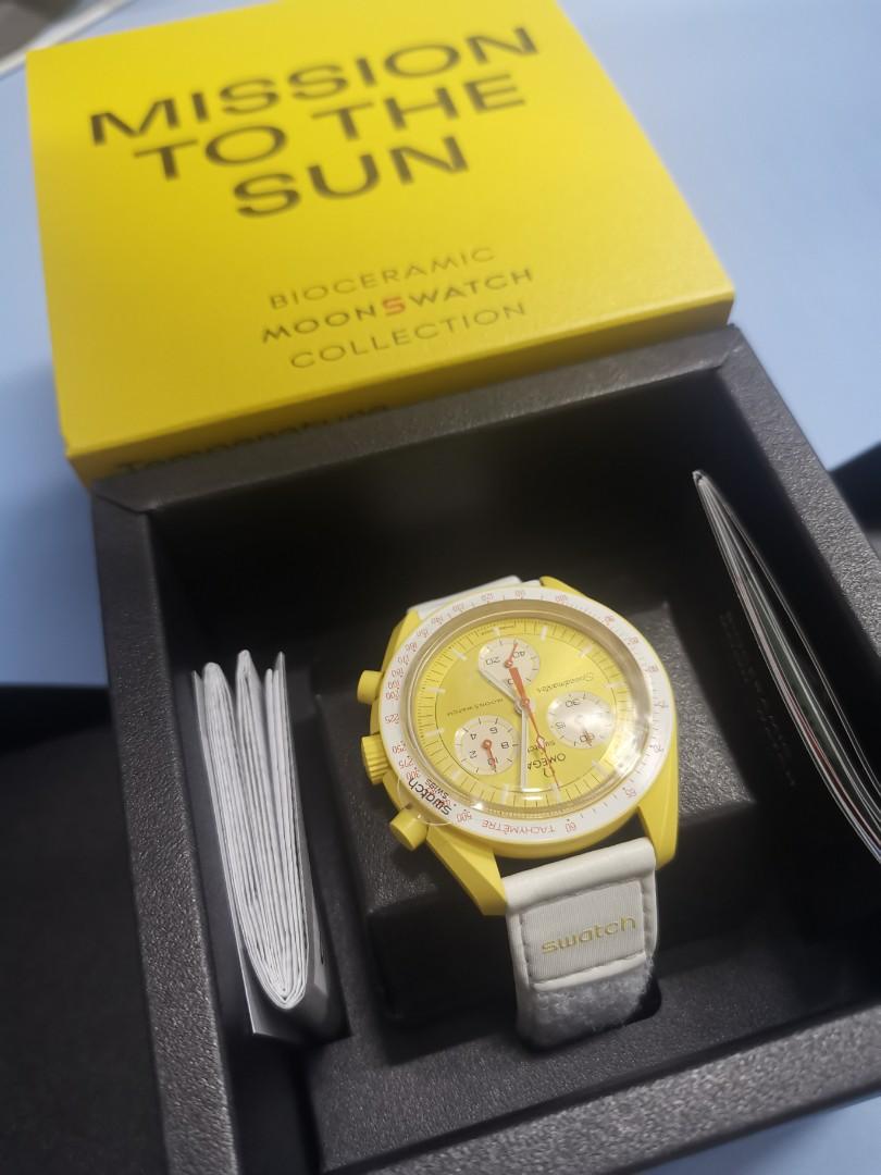 Swatch Omega: Mission to the Sun, Luxury, Watches on Carousell
