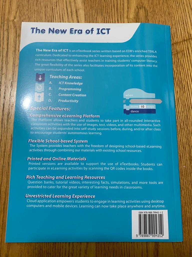 The new era of ICT Basic programming 2 scratch, 興趣及遊戲, 書本 & 文具, 教科書 ...