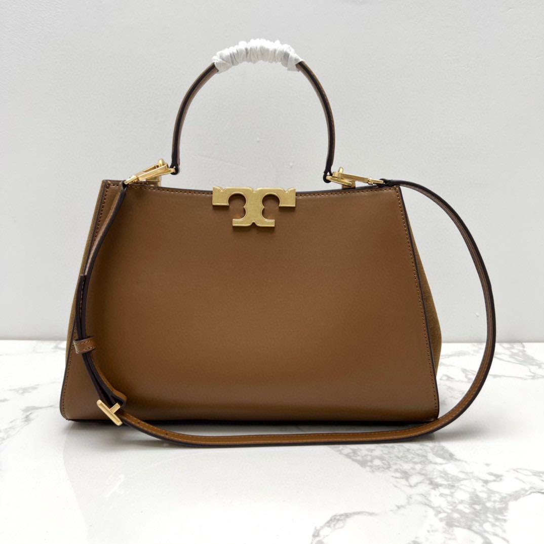 Tory Burch Eleanor leather satchel handbag shoulderbag, Women's Fashion