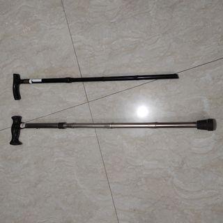 Tungkod cane walking stick foldable and adjustable @ 480 each