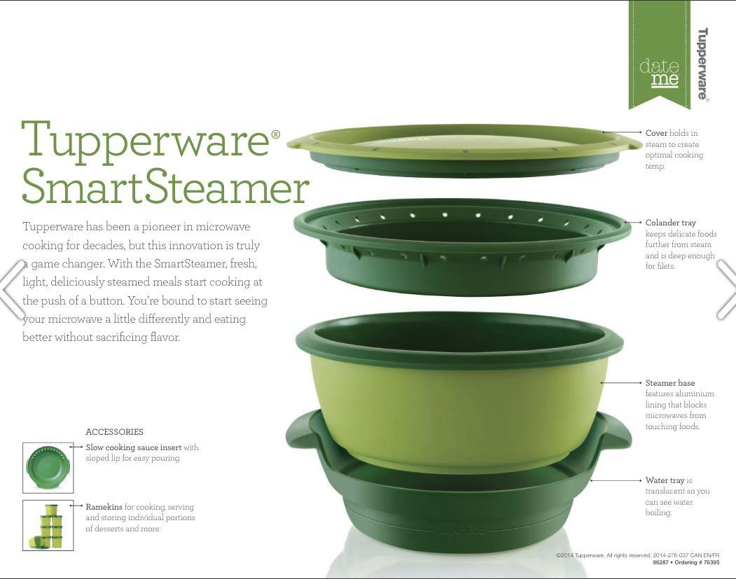 can you steam tupperware
