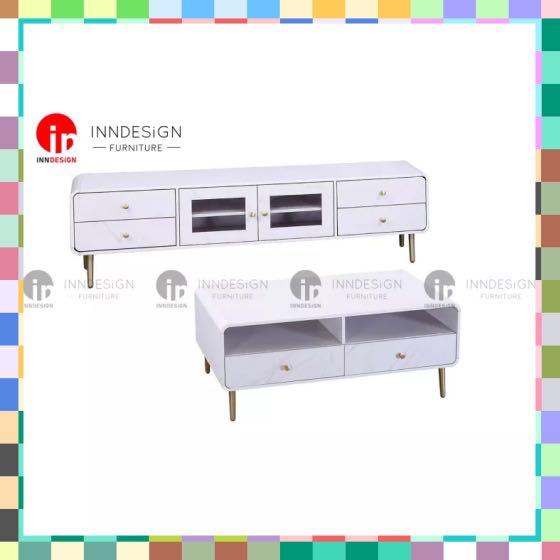 tv console coffee table ready stock, Furniture & Home Living, Furniture
