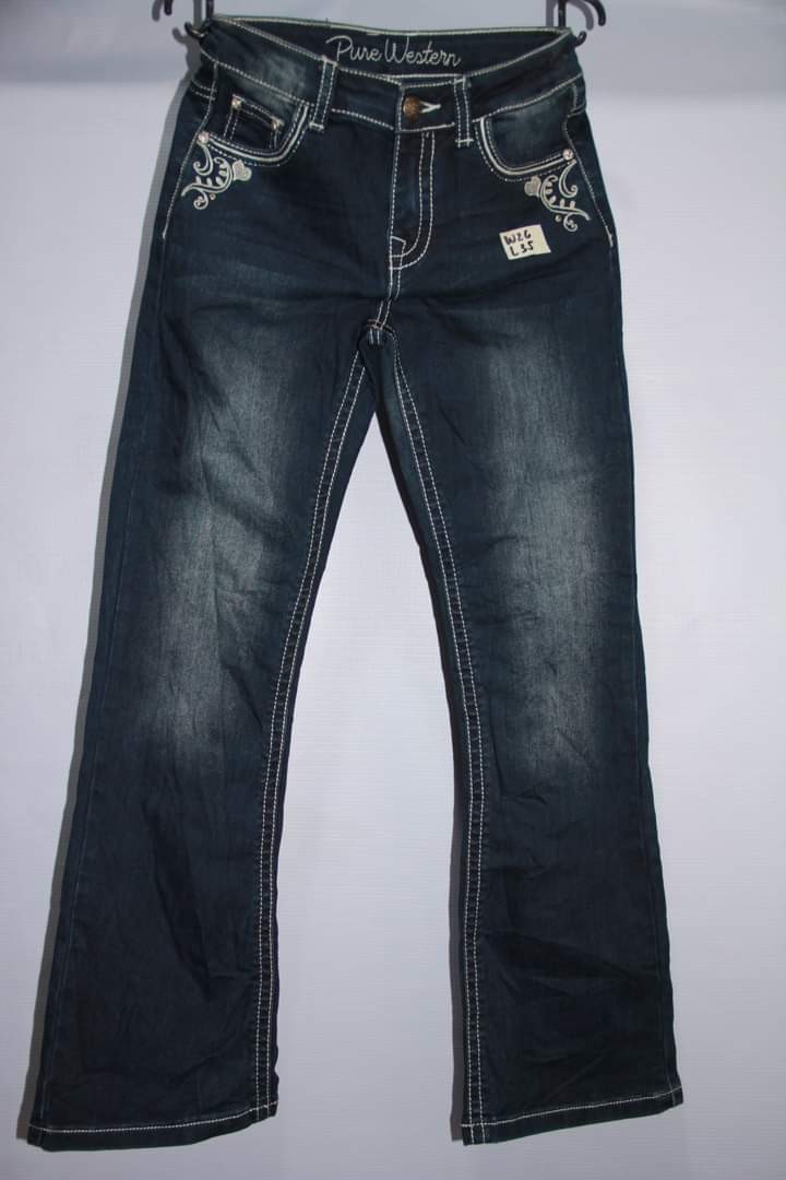Ukay ladies Jeans size 26, Women's Fashion, Bottoms, Jeans on Carousell