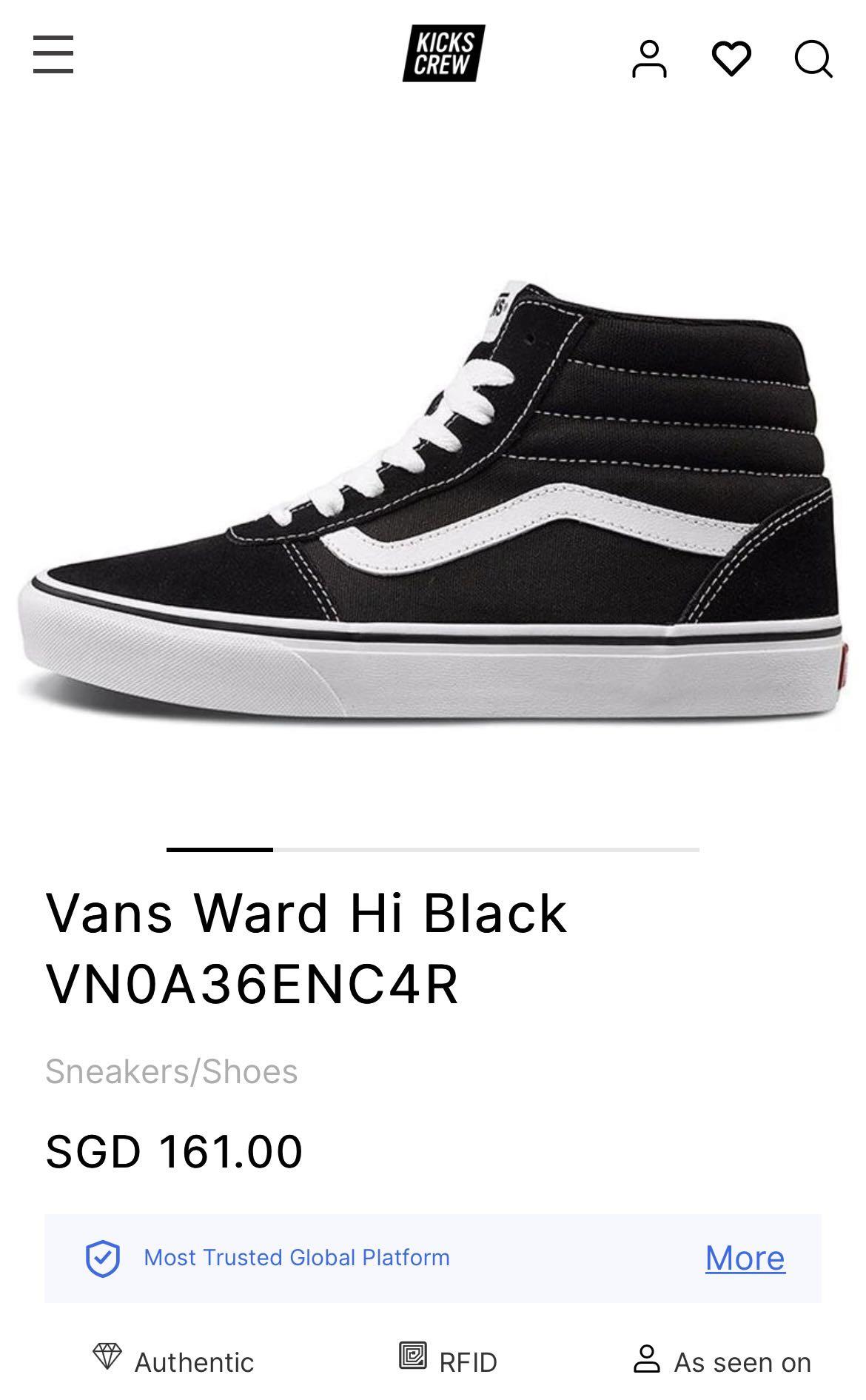 What are hotsell vans ward