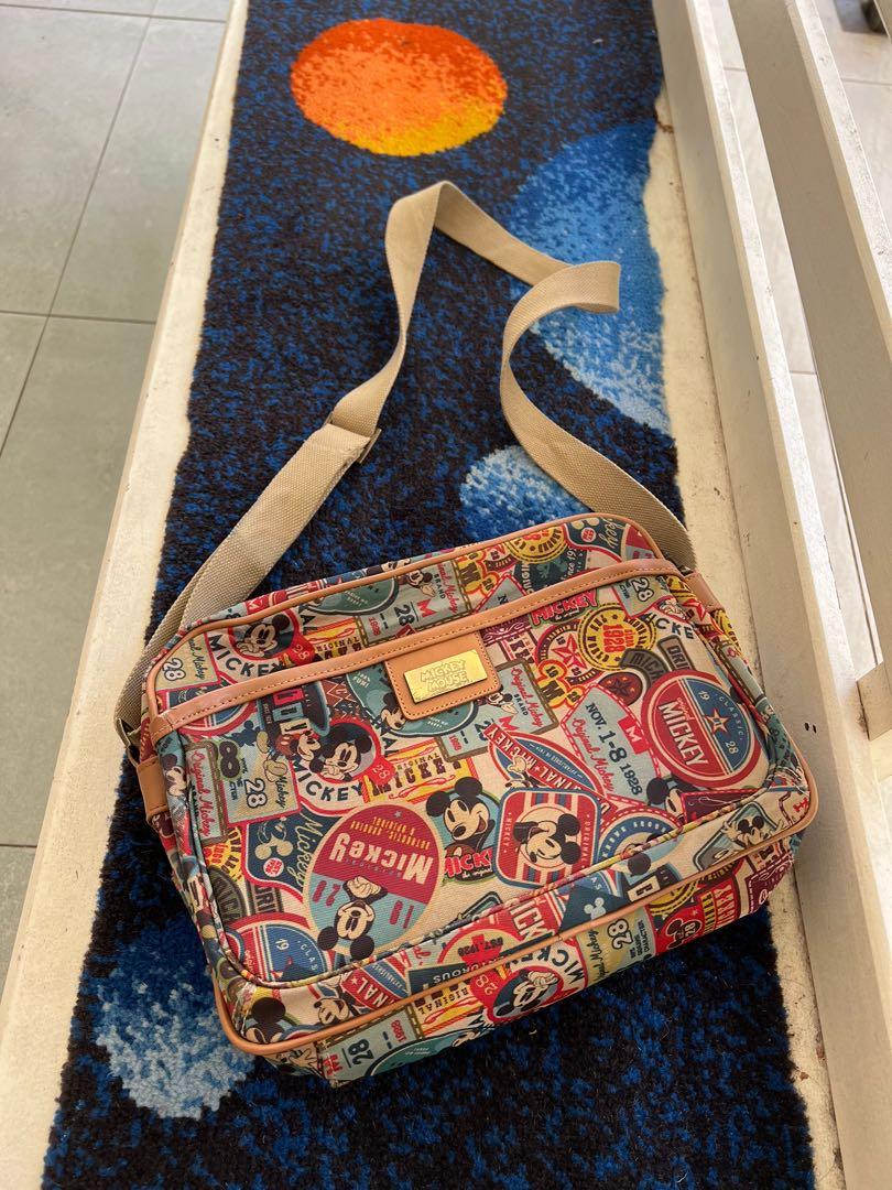 Vintage mickey on sale mouse bag