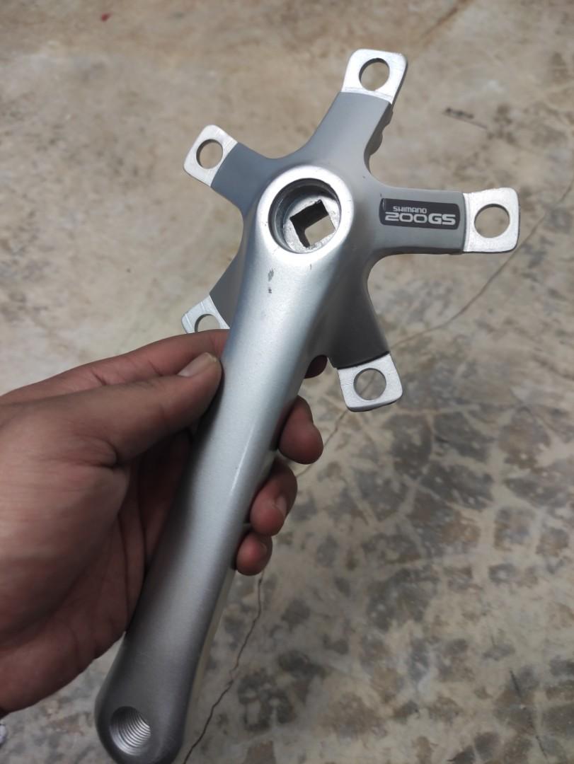 VINTAGE MOUNTAIN BIKE BMX SHIMANO 200GS CRANKARM CRANK ARM NOS MADE IN JAPAN