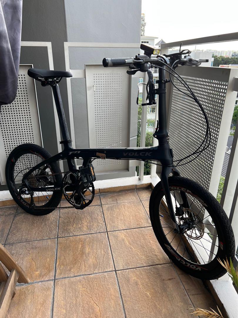 Volck Sava carbon folding bike Sports Equipment Bicycles Parts