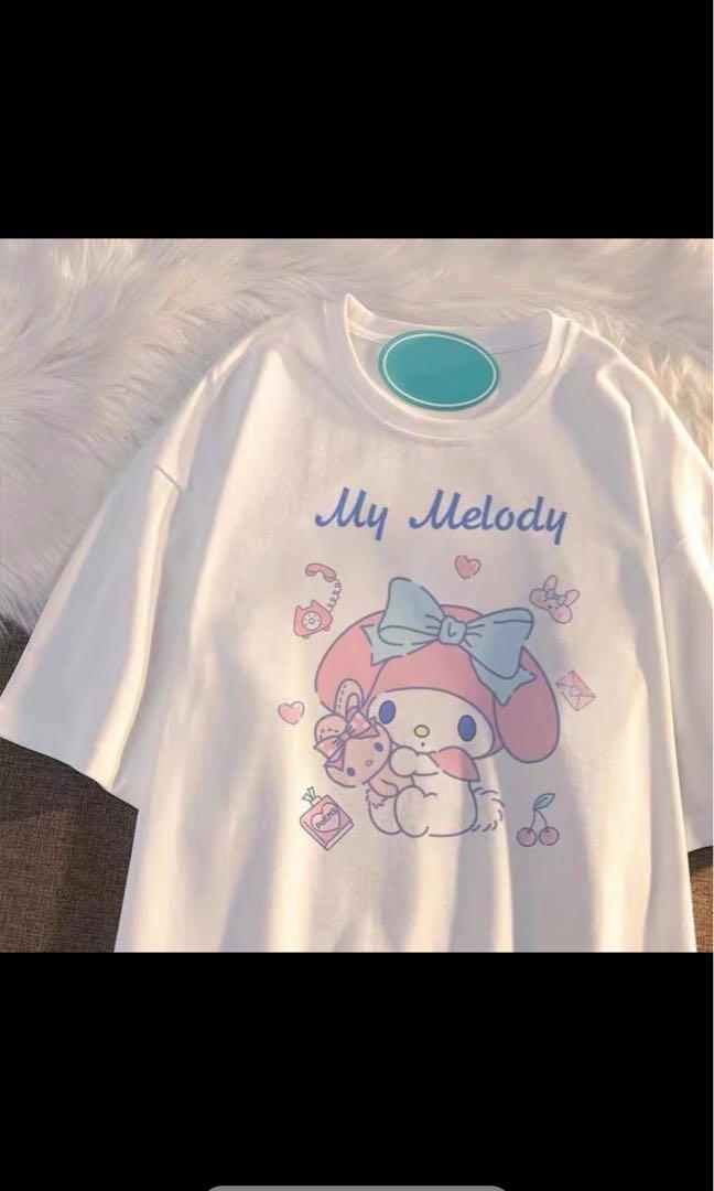 White Sanrio oversized T-Shirt, Babies & Kids, Babies & Kids Fashion on ...