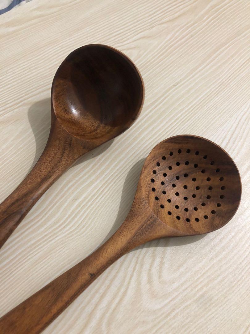 Wooden Ladle, Furniture & Home Living, Kitchenware & Tableware