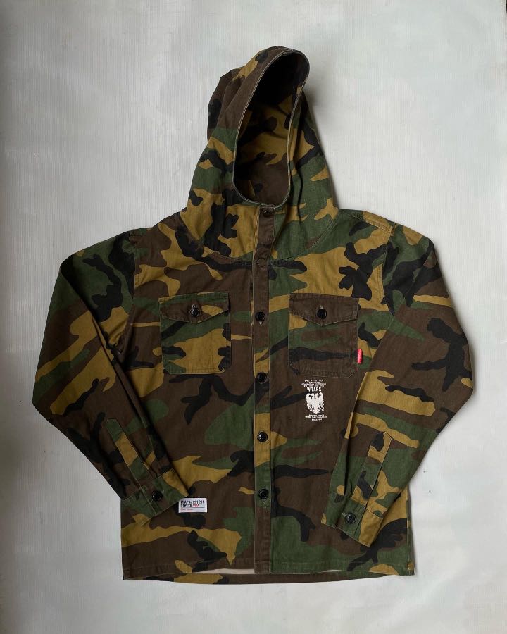 Wtaps camo hoodie shop