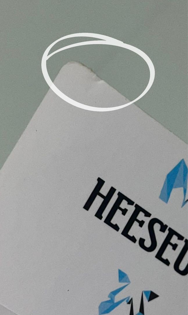 wts lfb enhypen heeseung pcs mdo d:d, Hobbies & Toys, Memorabilia