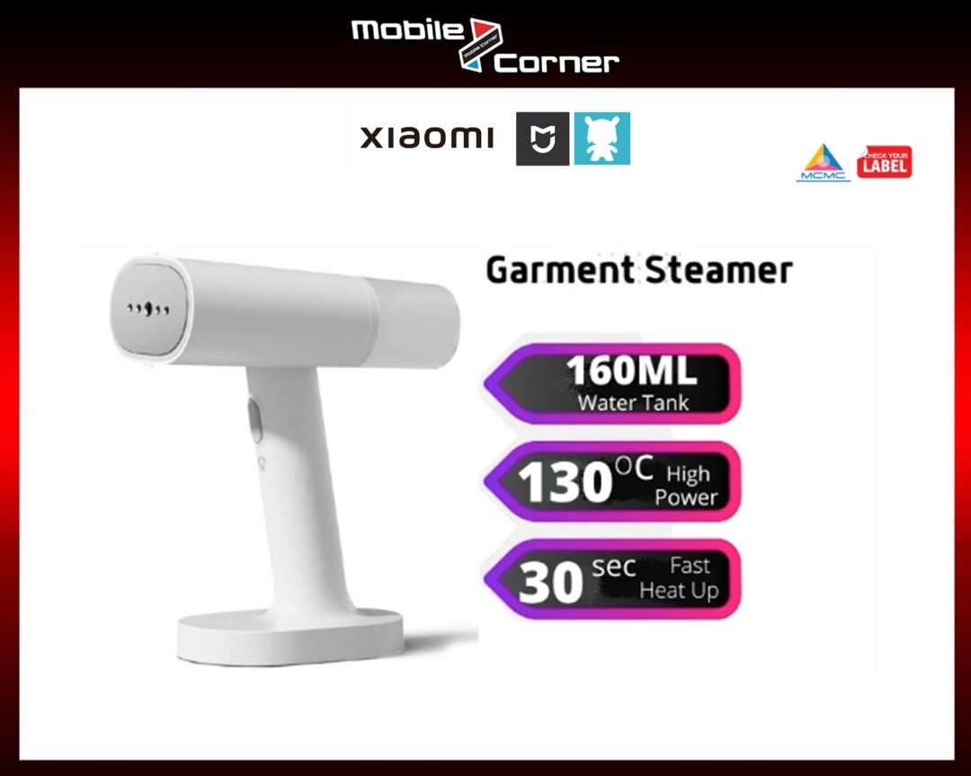 Xiaomi Zajia Handheld Garment Steamer Iron for Clothes Hand