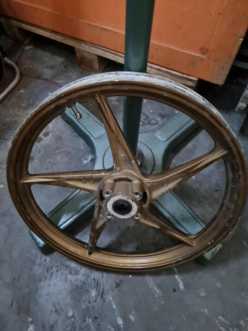 Yamaha Enkei rims, Motorcycles, Motorcycle Accessories on Carousell