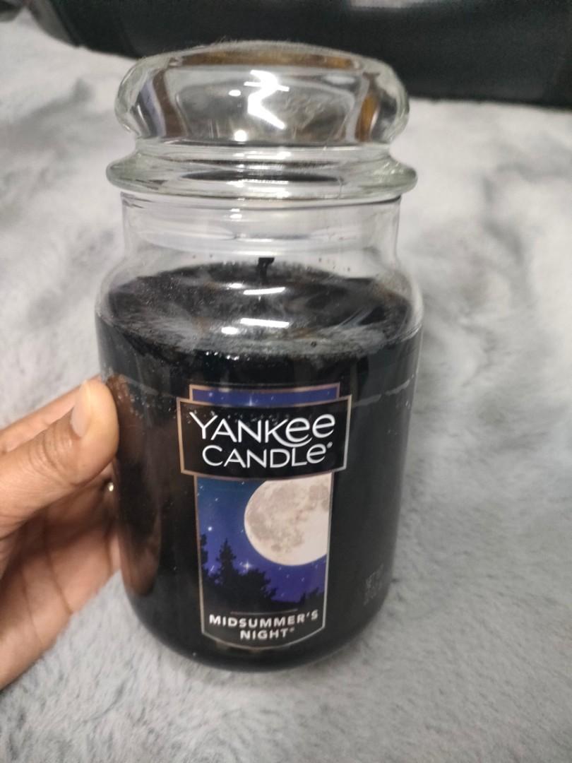 Yankee Candle Midsummer Night, Furniture & Home Living, Home Decor, Other  Home Decor on Carousell