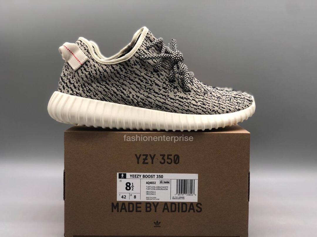 Yeezy 350 turtle dove box deals