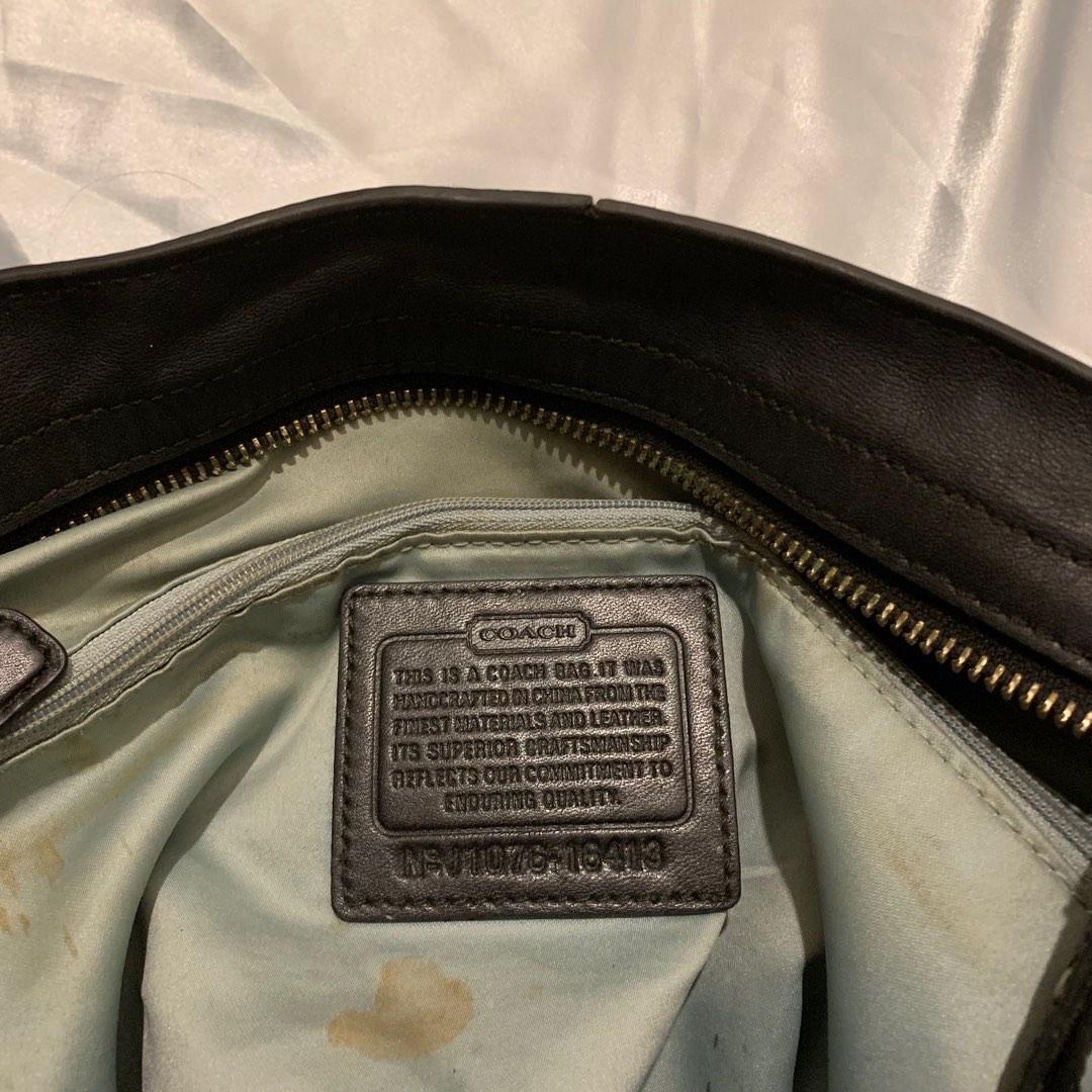 This is a coach bag hotsell it was handcrafted in china