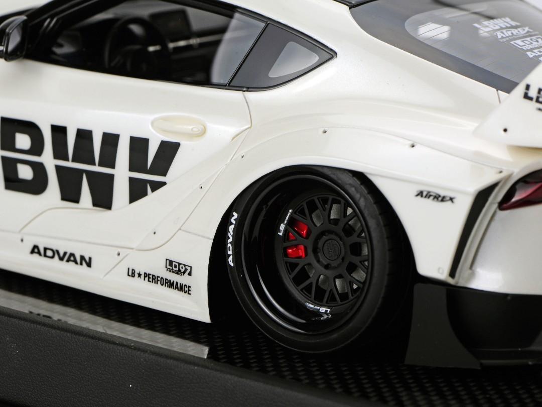 1:18 1/18 TP Timothy & Pierre Toyota Supra GR A90 LB LBWK Liberty Walk ...