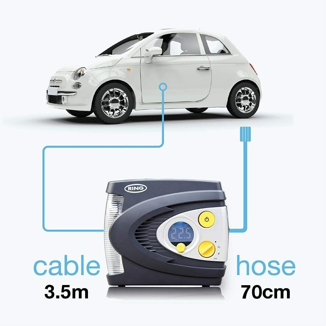 Ring rac635 preset shop digital tyre inflator