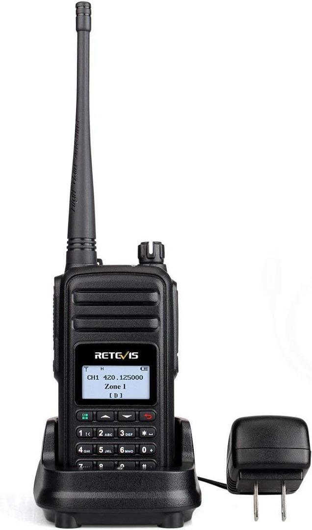 Retevis RT80 Digital Walkie Talkie Long Range, Digital and Analog Mini Two  Way Radio, 999CH 1500mAh Rechargeable Handheld Two Way Radios for Offroad(1  Pack), Mobile Phones  Gadgets, Other Gadgets on