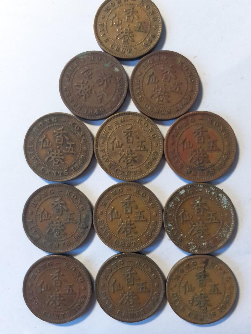 【希少】香港 硬貨コレクション 男皇特別版 50年代香港風景 ea2902 希少】香港 硬貨コレクション 男皇特別版 50年代香港風景 ea2902