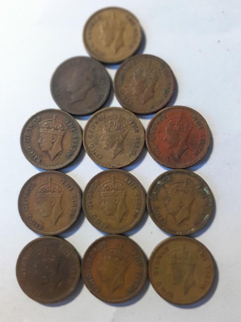 希少】香港 硬貨コレクション 男皇特別版 50年代香港風景 ea2902