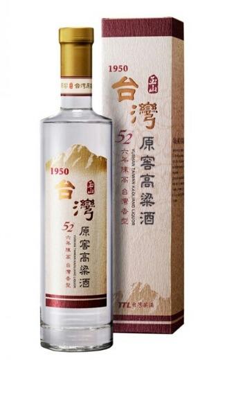 台湾白酒 玉山老窖酒 1991年古酒 1200ml 55度（2016 裝瓶6年陳高