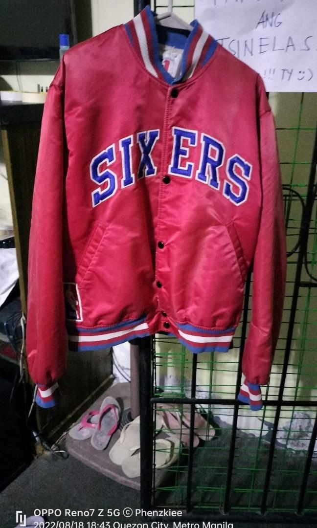 1ST GEN SIXERS JACKET BY STARTER Men s Fashion Coats Jackets