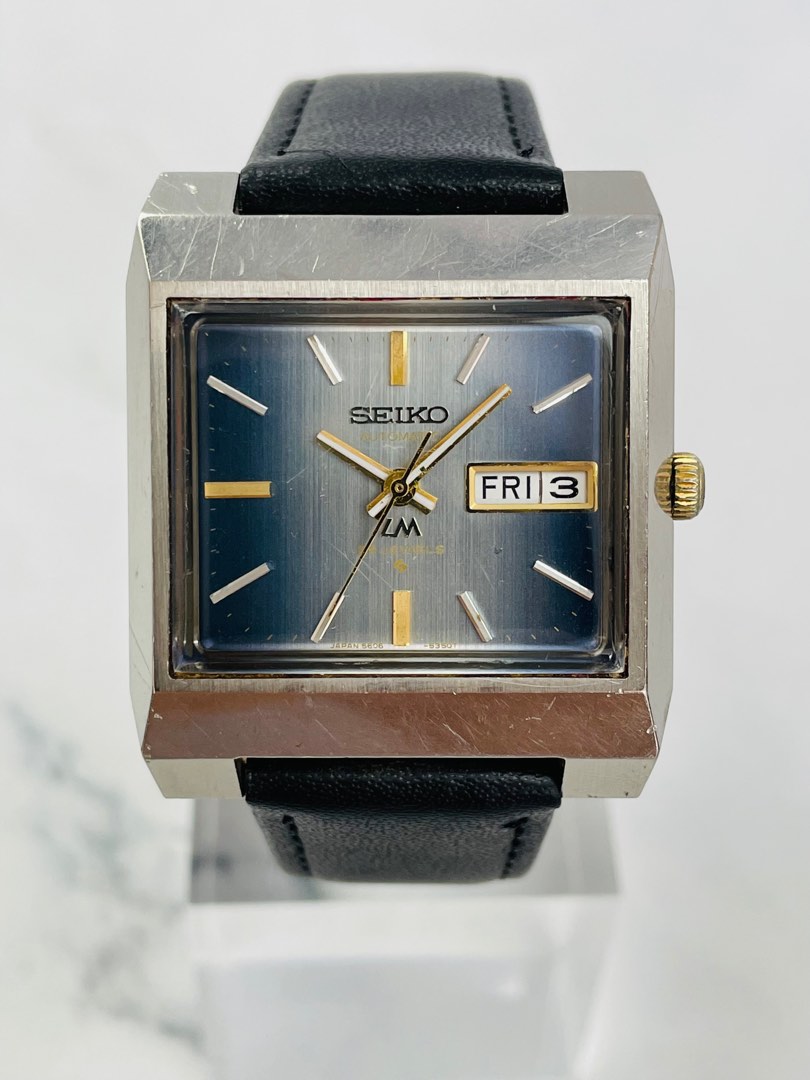 210679a) Seiko Lordmatic Vintage Men's Auto Watch Ref 5606-5160 Dated 1973,  Men's Fashion, Watches & Accessories, Watches on Carousell