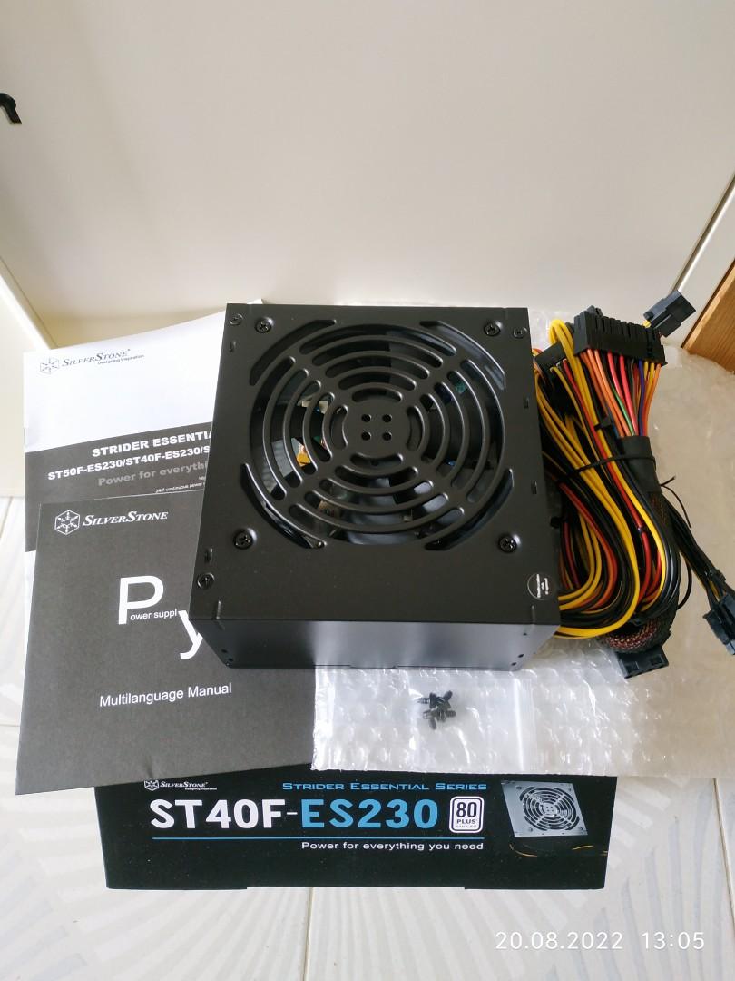 全新有保 Silverstone 400w 80 Plus Psu 電腦火牛電源power Supply For English Pls Ask 電腦 科技 電腦周邊及配件 電腦周邊產品 Carousell
