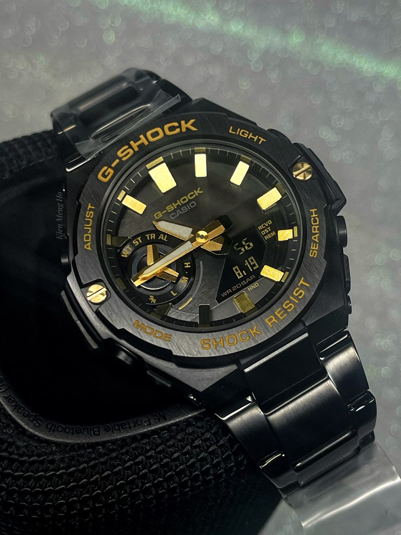 LATEST GST-B500BD-1A9 FROM THE GOLD BLACK G-STEEL SERIES WITH