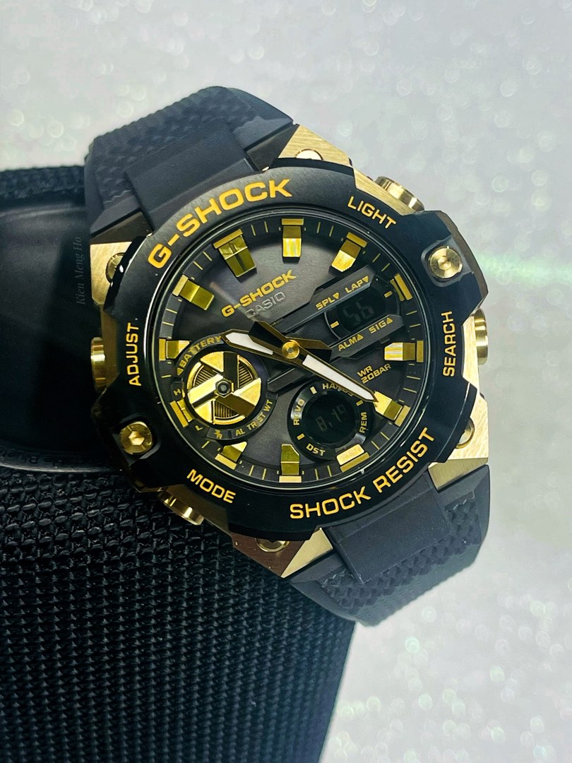 G steel black best sale gold
