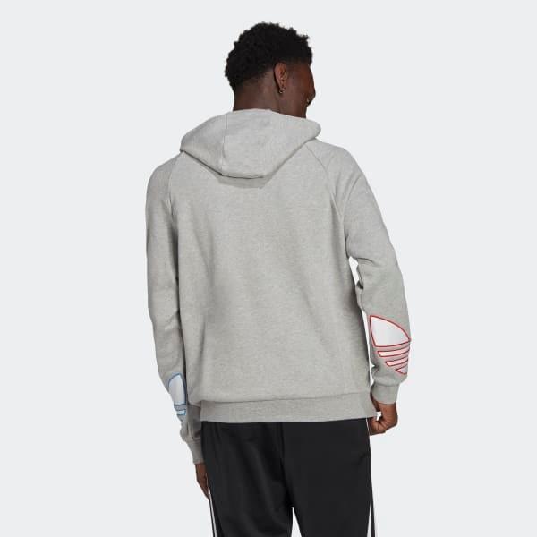 Adidas Adicolor Tricolor Trefoil Hoodie Men s Fashion Coats Jackets and Outerwear on Carousell