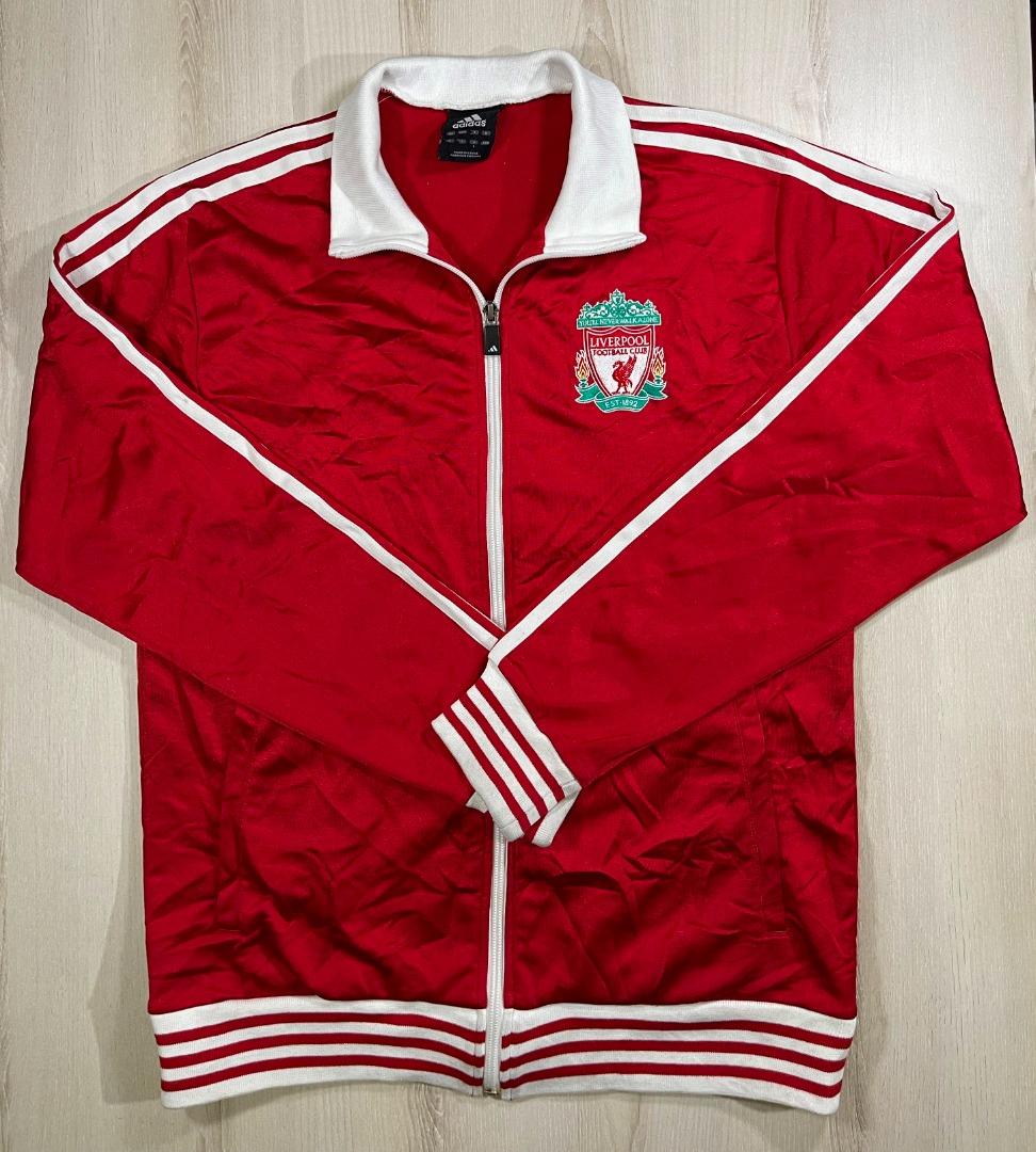 Adidas liverpool sales track jacket