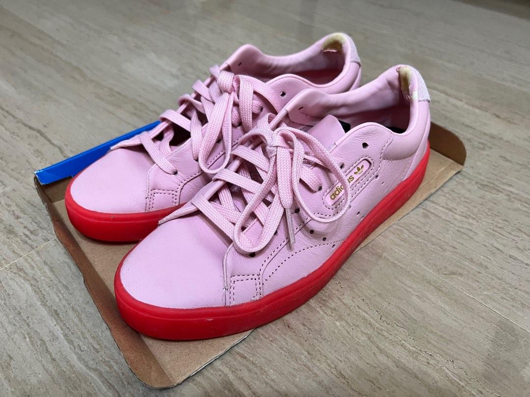 Adidas Sleek Shoes (Pink), Women's Fashion, Footwear, Sneakers on Carousell