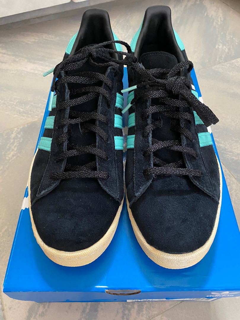 adidas x atmos x wind and sea campus 80s US9.5, 男裝, 鞋, 波鞋