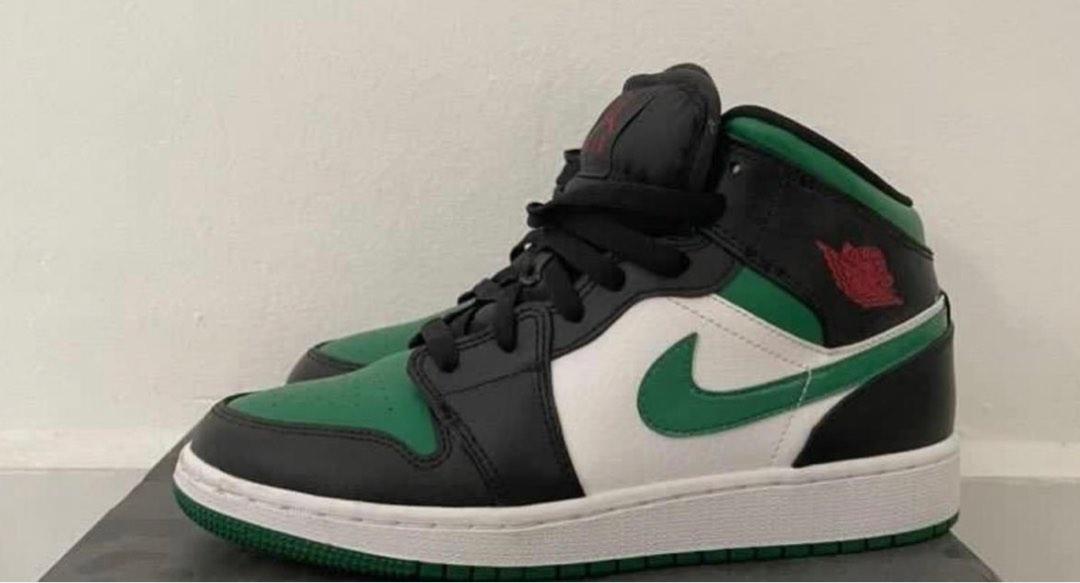 pine green jordan 1 women