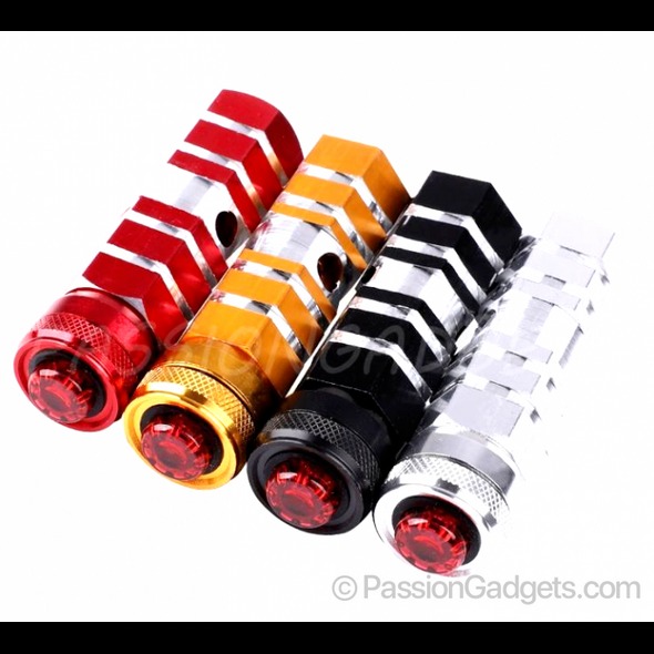 Aluminum Pedal Foot Peg with LED [1 Pair] DYU / Fiido / AM GTR / Pedal