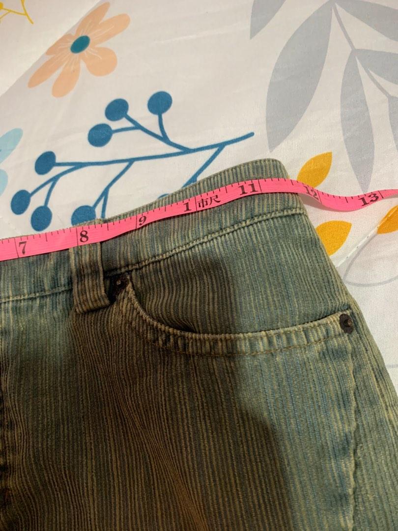 Jupe Mini Rayée American Eagle Outfitters Taille 8 - Ourlet Effiloché - Gris - Occasion Excellent état