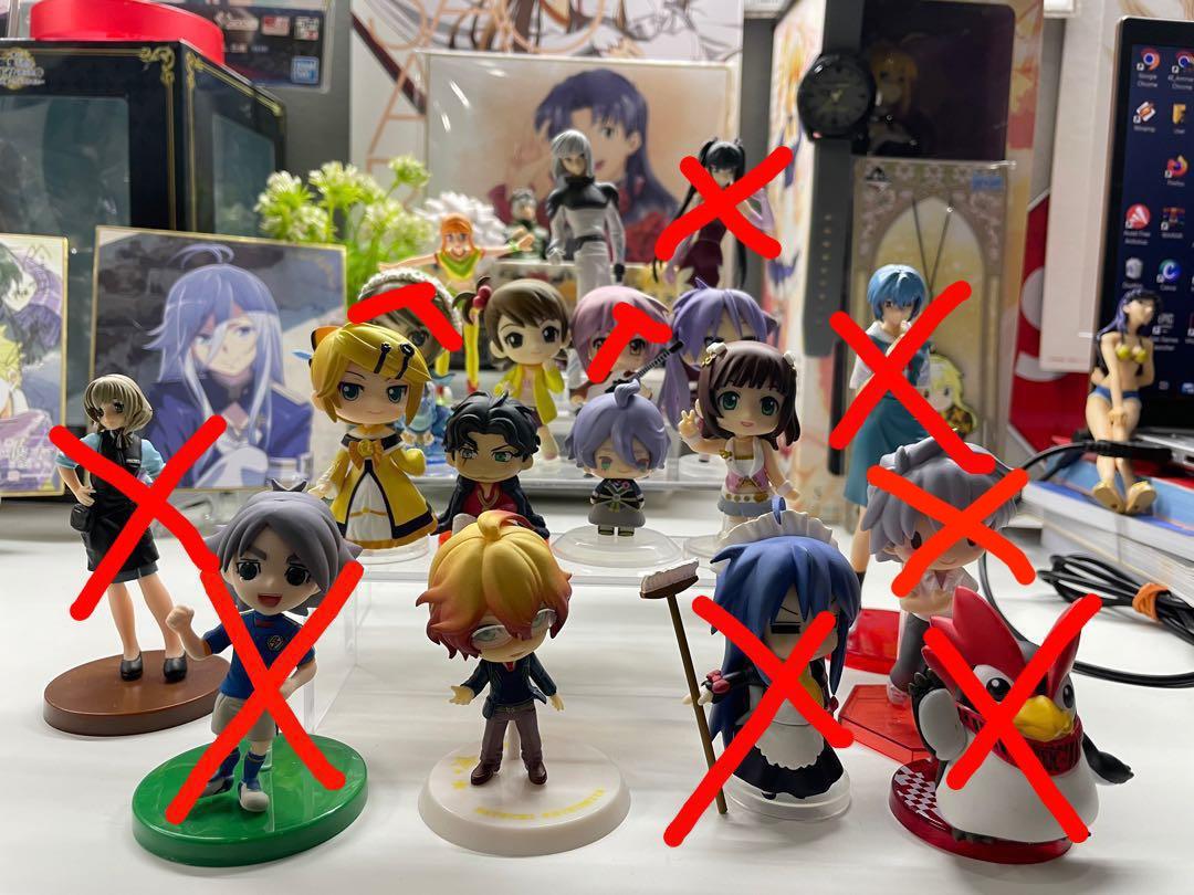 Anime figures (loose) ; nendoroid petit, evangelion, love live, idolmaster,  banpresto, sega, Hobbies & Toys, Collectibles & Memorabilia, J-pop on  Carousell