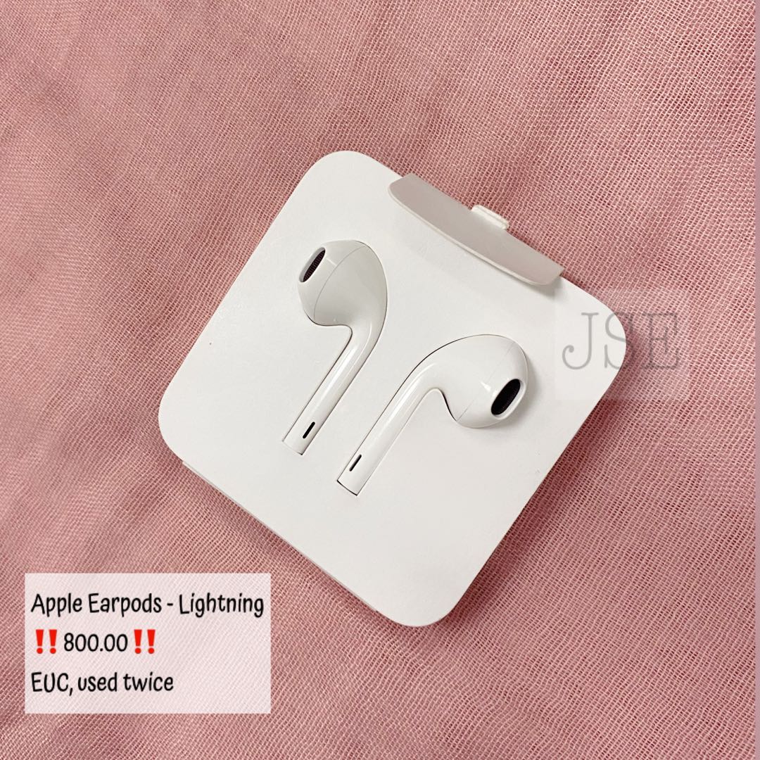 Apple Earpods Lightning, Audio, Earphones on Carousell