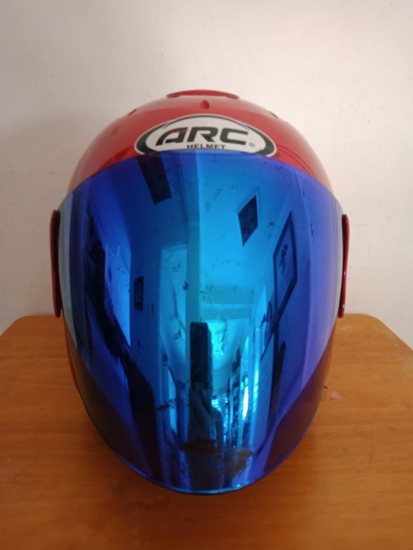 ARC motorcycle helmet, Motorcycles, Motorcycle Apparel on Carousell