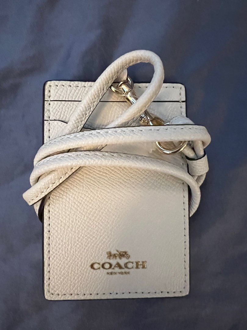 Authentic Coach Lanyard ID case, Women's Fashion, Bags & Wallets